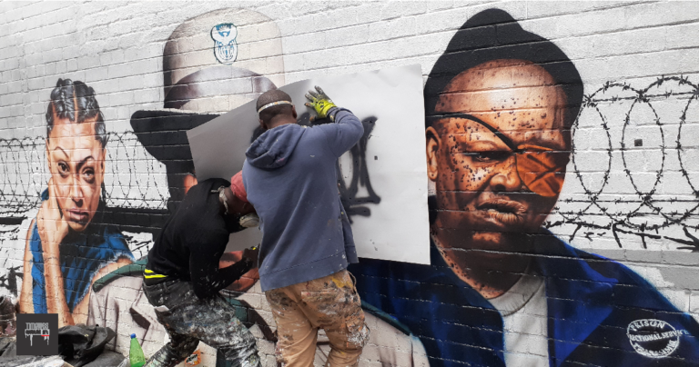 How to paint realistic faces in your murals